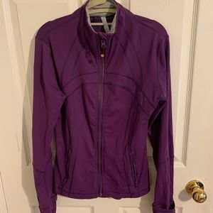 Lululemon Tight Zip-Up in purple